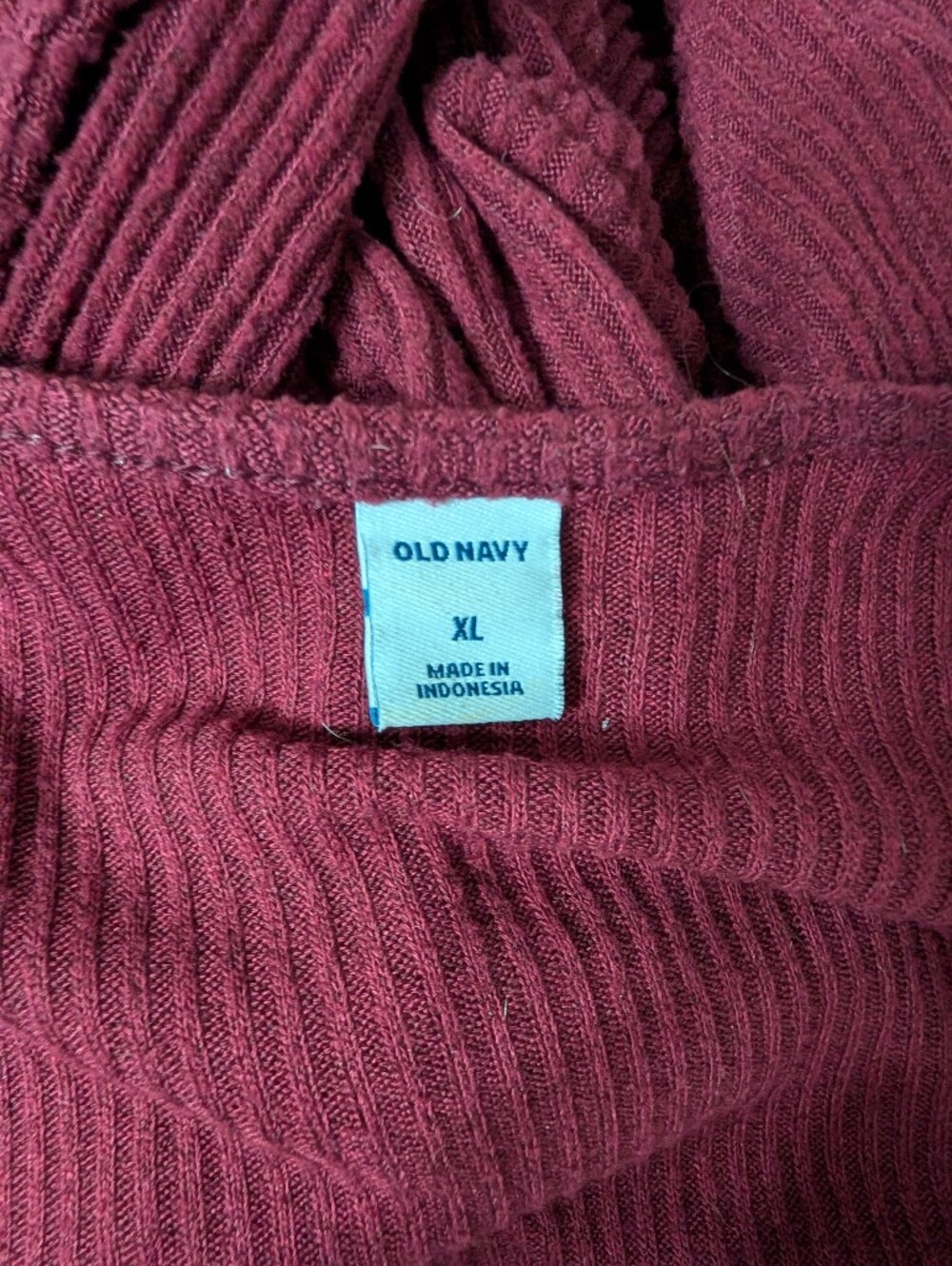 Old Navy Rib Knit Wrap Dress Size XL - Picture 4 of 5